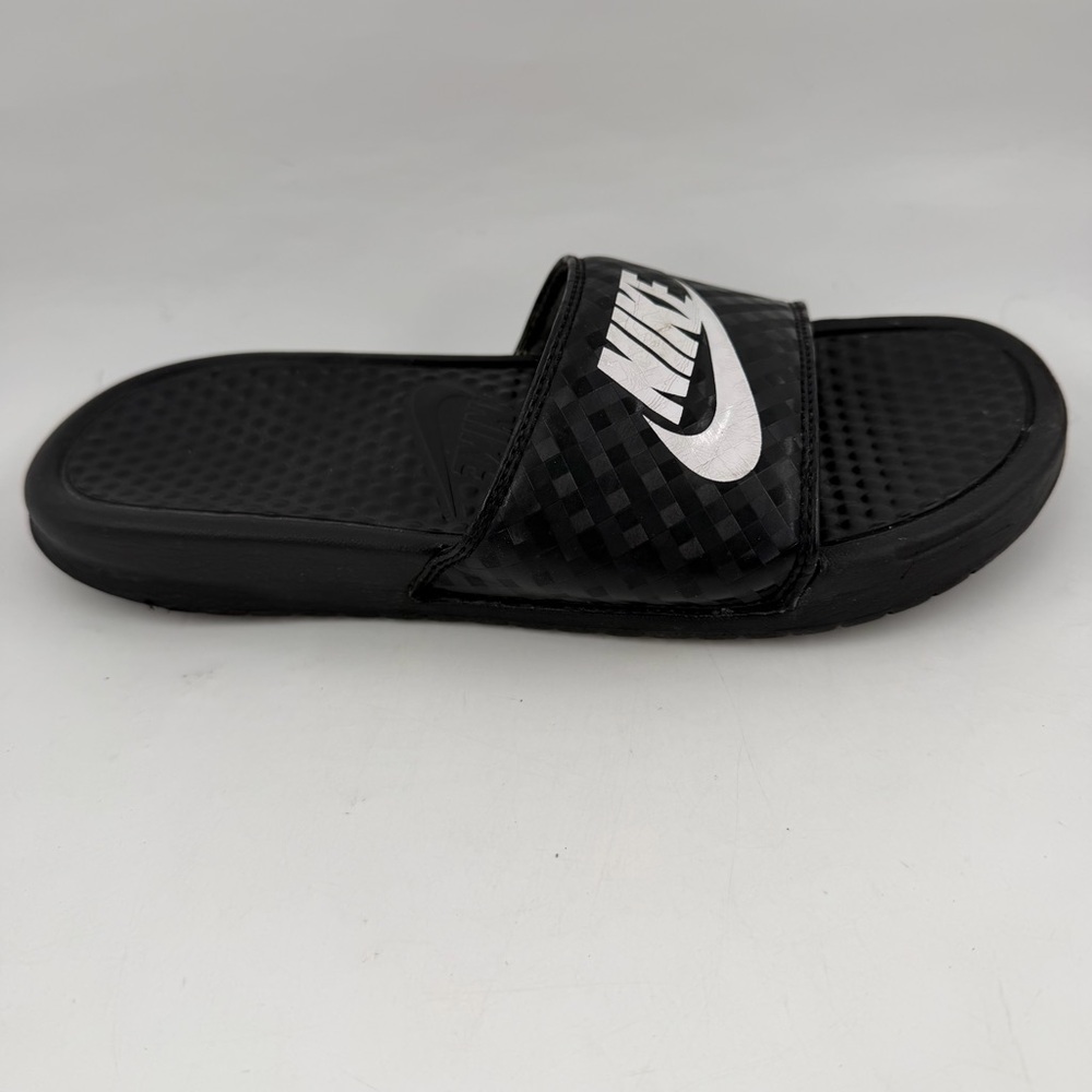 Nike Women’s Benassi JDI - SZ 7 - Black Slide Sandals 343881-011 Slip-on Sport